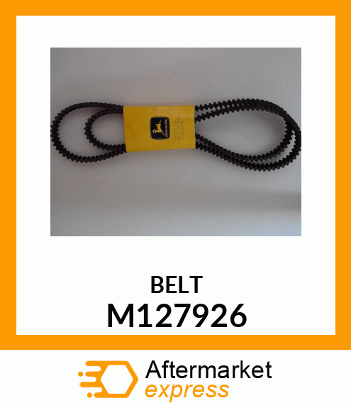 BELT, SECONDARY TIMED M127926