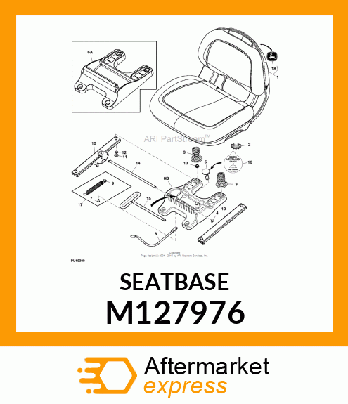 SUPPORT, SEAT M127976