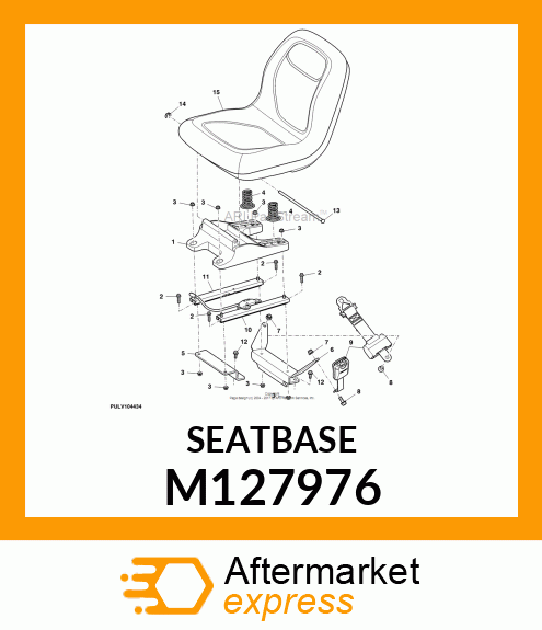 SUPPORT, SEAT M127976