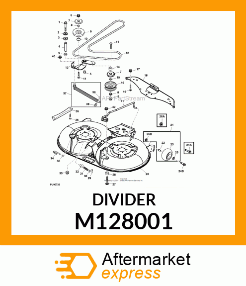 DIVIDER,FLOW M128001