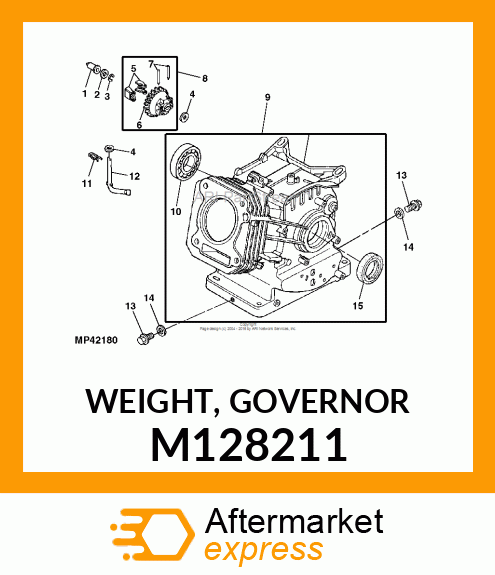 WEIGHT, GOVERNOR M128211