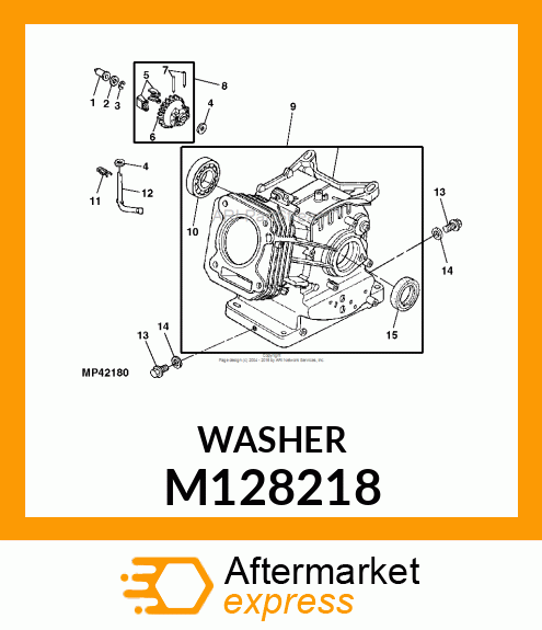 WASHER, DRAIN PLUG (10.2MM) M128218