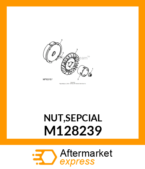 NUT,SEPCIAL M128239