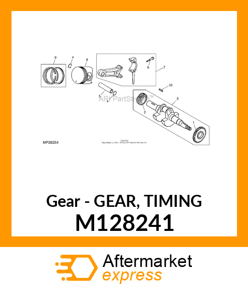 Gear M128241