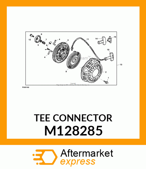 KNOB, RECOIL STARTER M128285