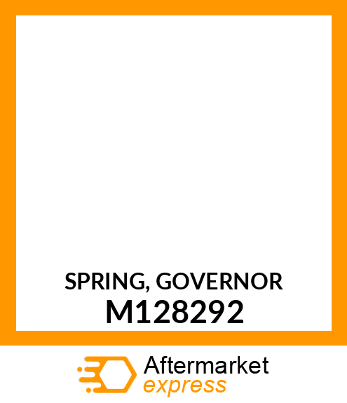 SPRING, GOVERNOR M128292