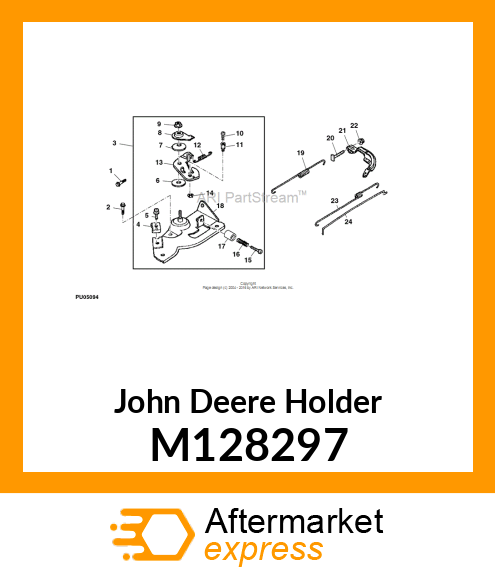 HOLDER, CABLE M128297