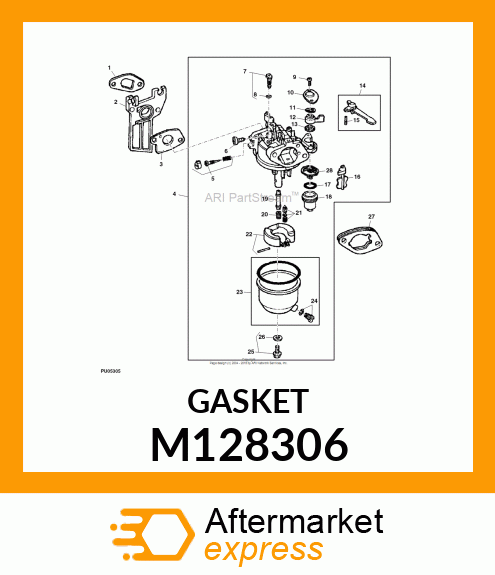 PACKING, INSULATOR M128306