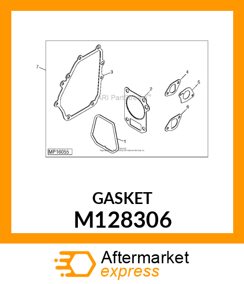 PACKING, INSULATOR M128306