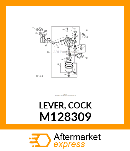 LEVER, COCK M128309