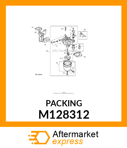 PACKING,FUEL COCK (INCLUDES GASKET) M128312