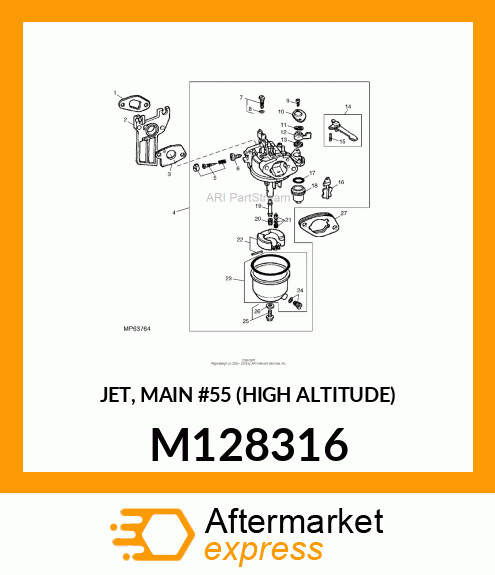 JET, MAIN #55 (HIGH ALTITUDE) M128316