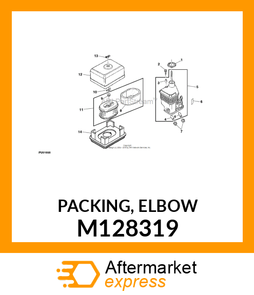 PACKING, ELBOW M128319