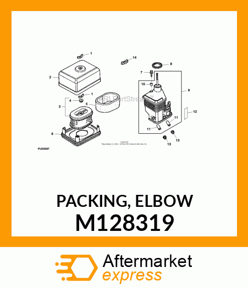 PACKING, ELBOW M128319