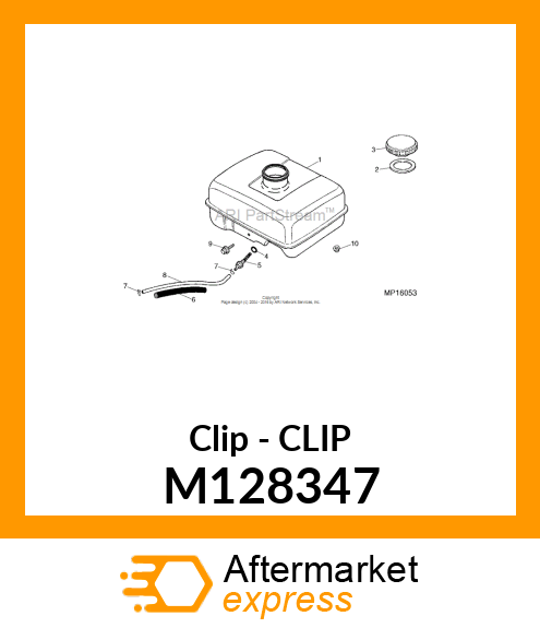 Clip M128347