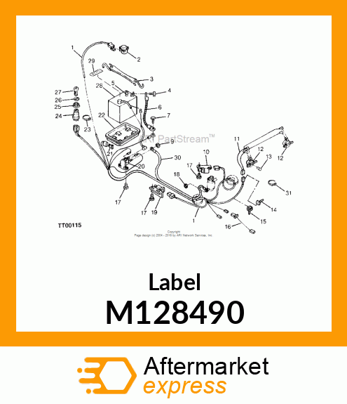 Label M128490