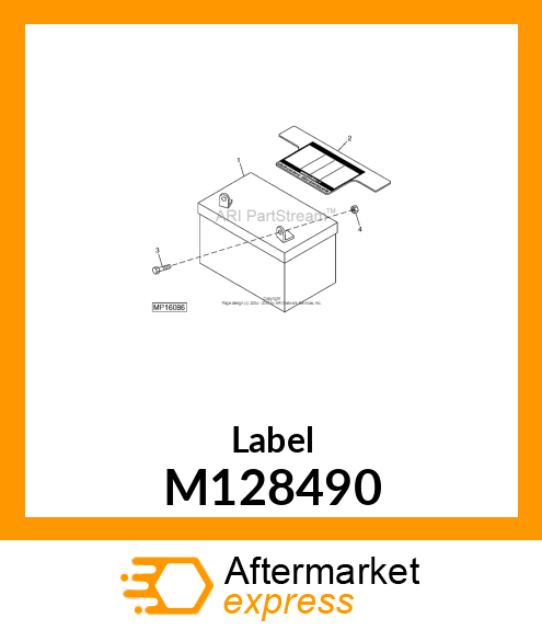 Label M128490
