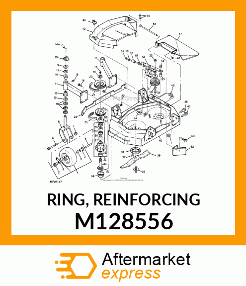 RING, REINFORCING M128556