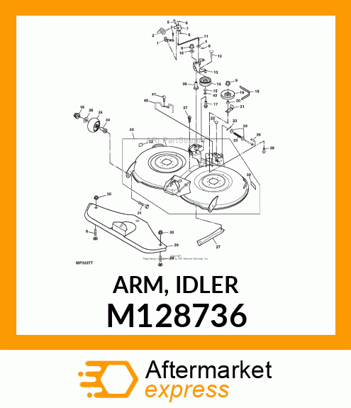 ARM, IDLER M128736