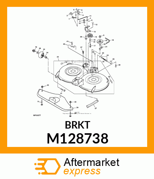 STRAP, BRAKE BASE M128738