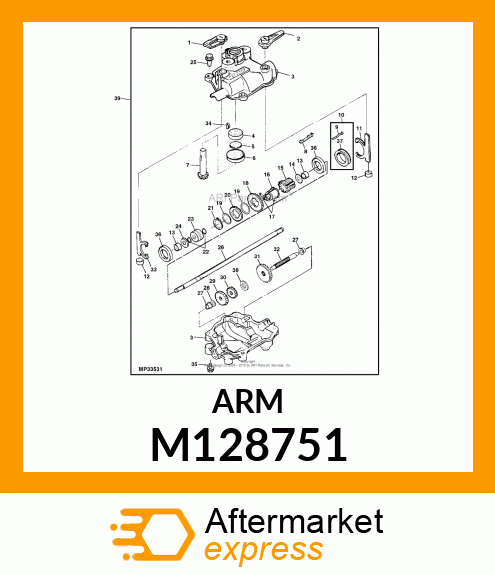 ARM,CLUTCH M128751