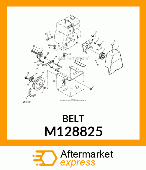 V Belt M128825