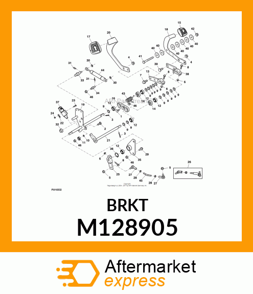 RETAINER, BEARING M128905