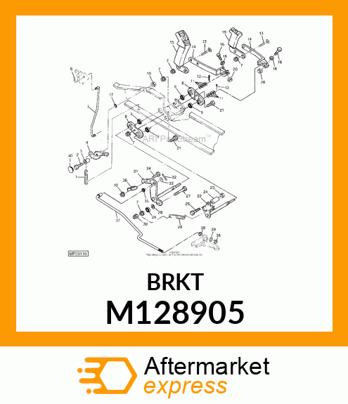 RETAINER, BEARING M128905