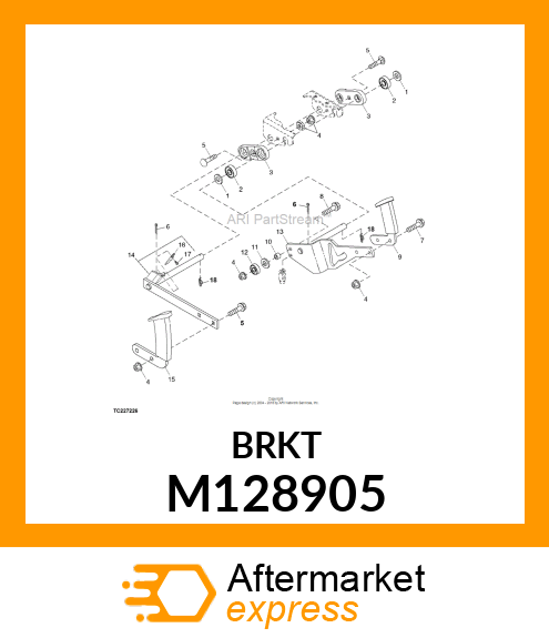 RETAINER, BEARING M128905