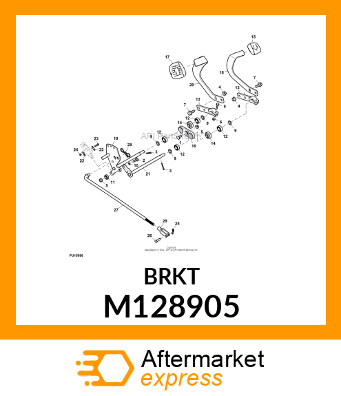 RETAINER, BEARING M128905