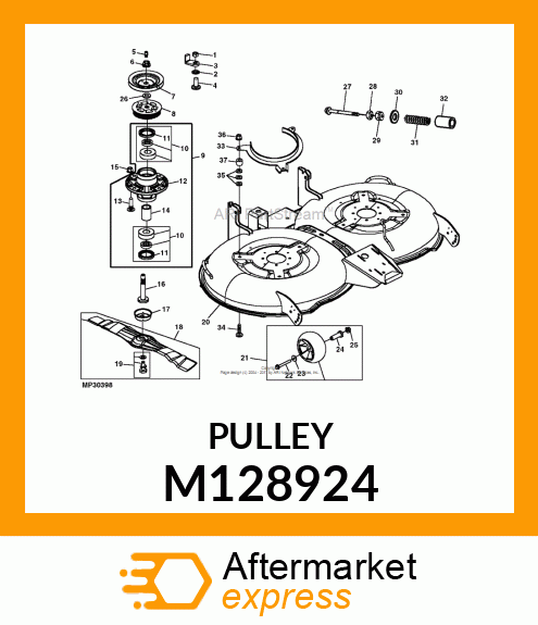 SHEAVE M128924