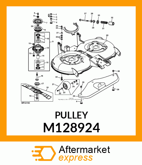 SHEAVE M128924