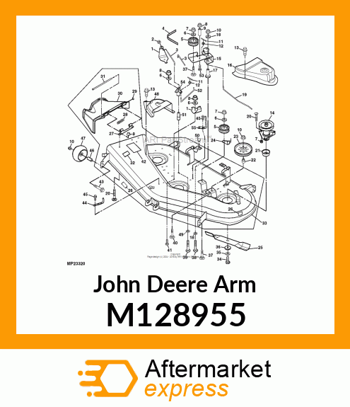 ARM, IDLER (46") M128955