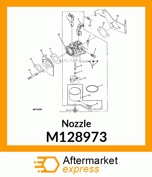 Nozzle M128973