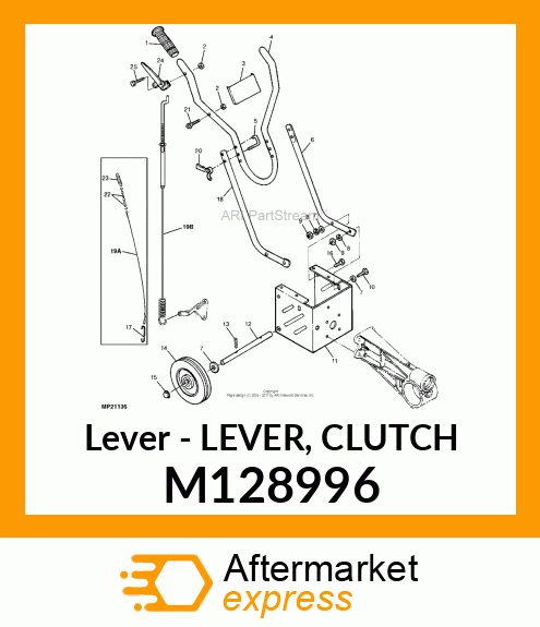 Lever M128996