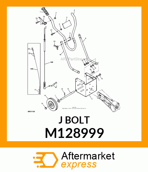 Hook Bolt M128999