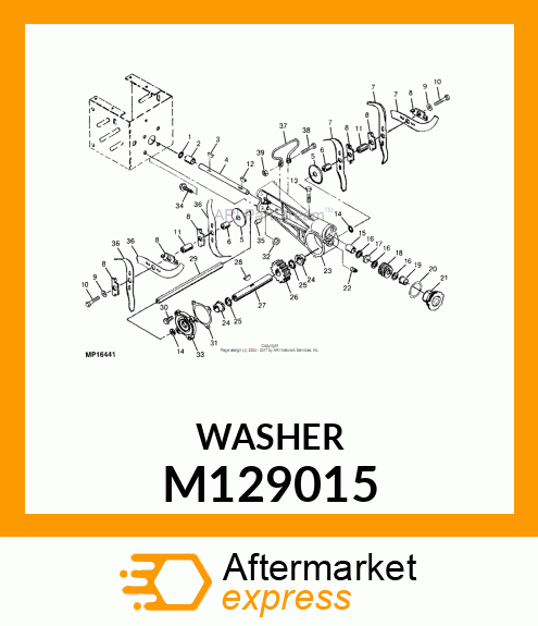 Washer Flat Steel M129015