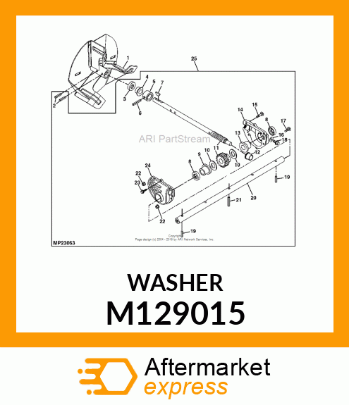 Washer Flat Steel M129015