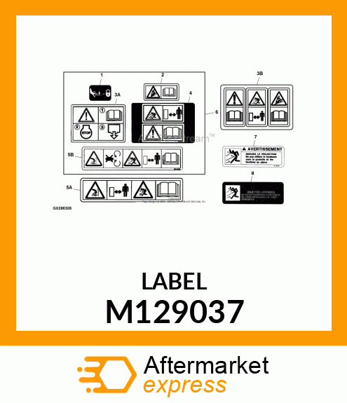 LABEL M129037