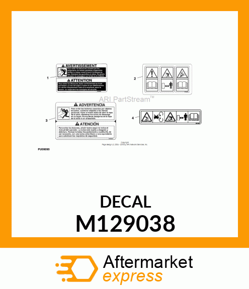 LABEL M129038