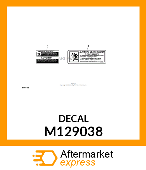 LABEL M129038