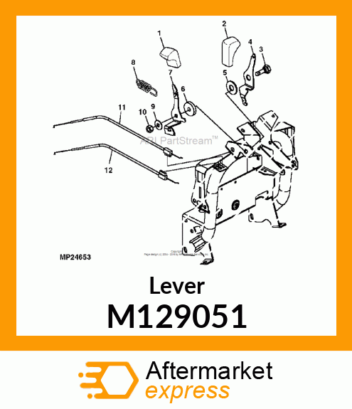 Lever M129051