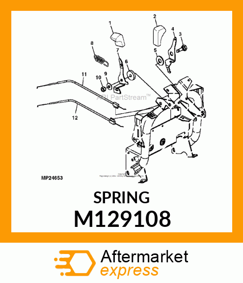 Extension Spring M129108