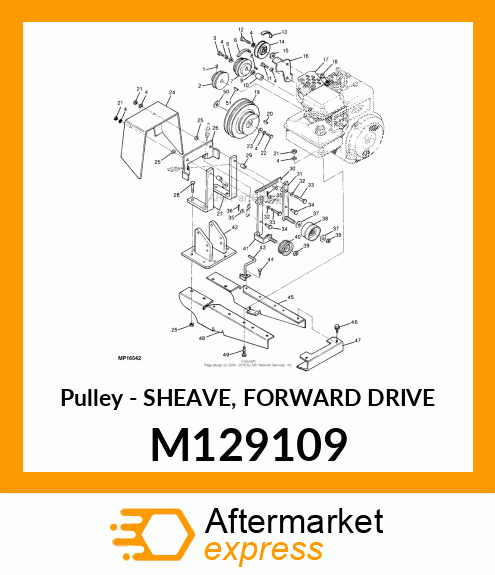 Pulley M129109