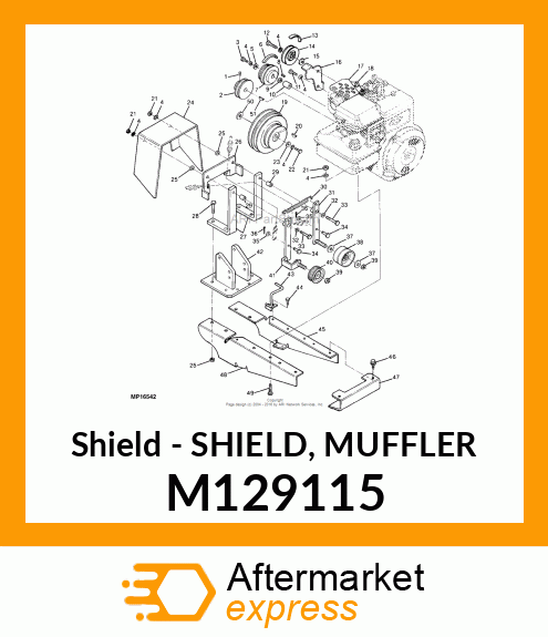 Shield Muffler M129115