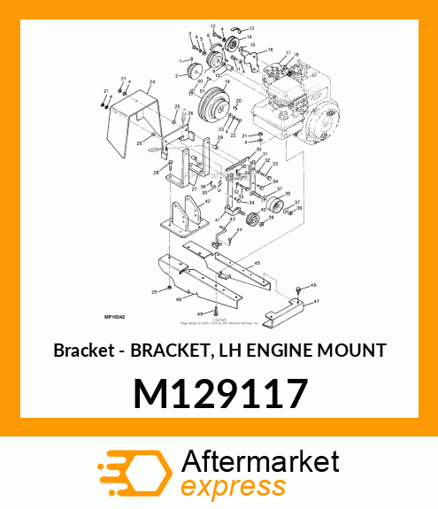 Bracket M129117