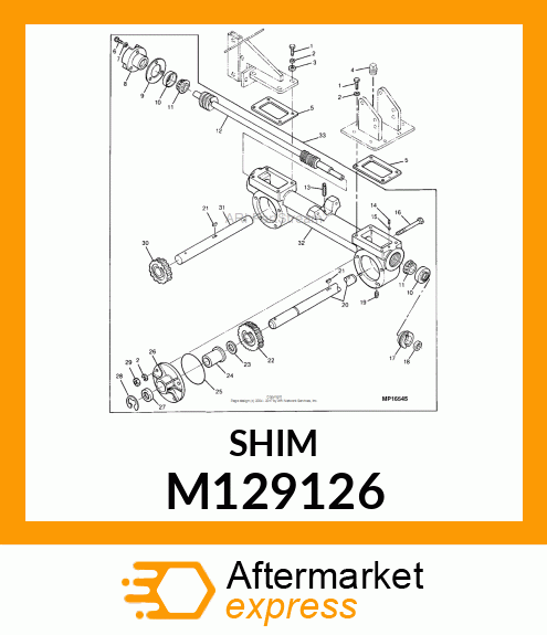 Thrust Washer M129126