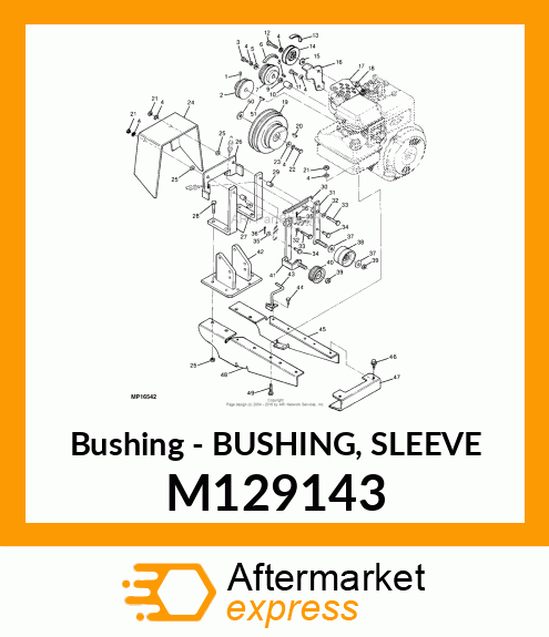 Bushing Sleeve M129143