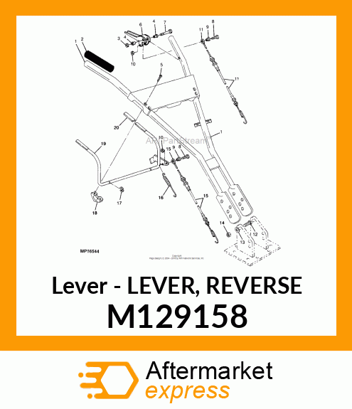 Lever M129158