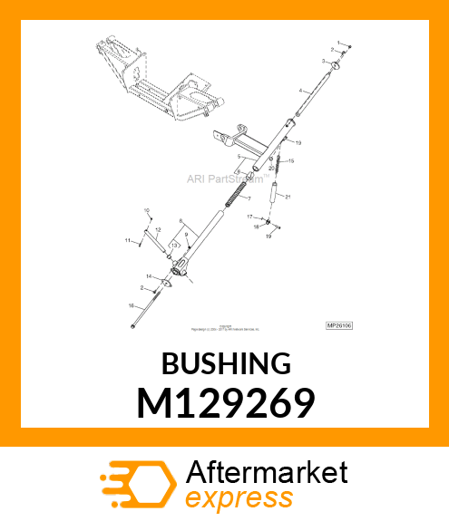 BEARING, PLASTIC GF1 M129269